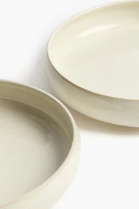 2-Pack Reactive-Glaze Soup Plates
