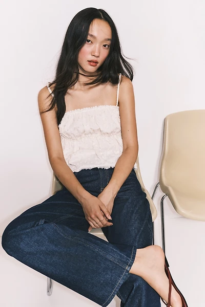 Bleecker High Rise Wide Leg Jeans