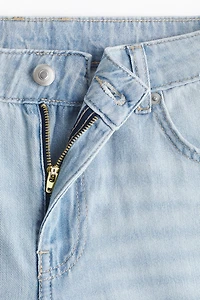 Wide-Leg Regular Waist Jeans