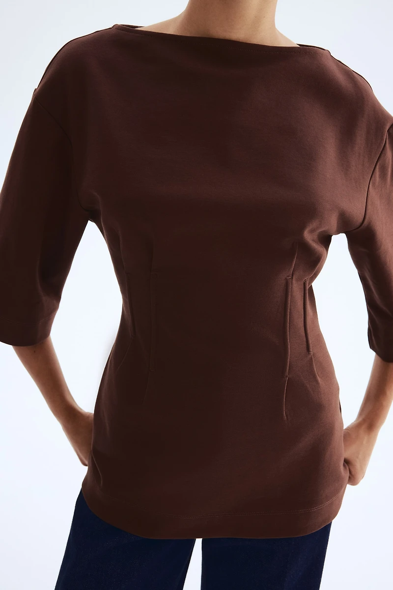 T-Shirt with Defined Waist