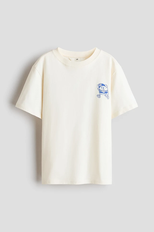 Printed Cotton T-Shirt