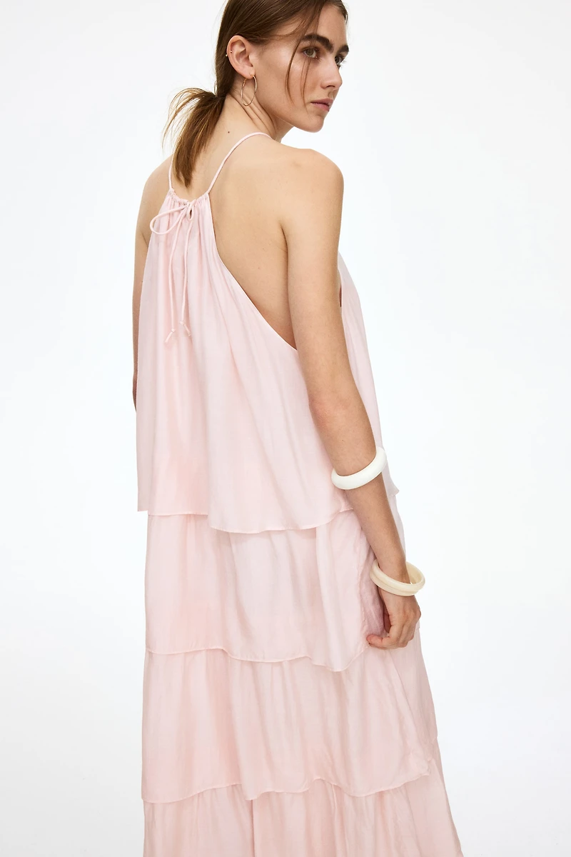 Tiered Strappy Dress