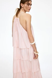 Tiered Strappy Dress
