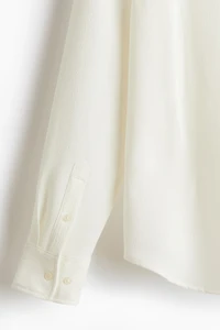 Regular Fit Crêpe Shirt