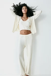 Pantalon en fil chenille