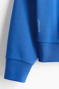 Oversized Fit Sports Hoodie with DryMove™