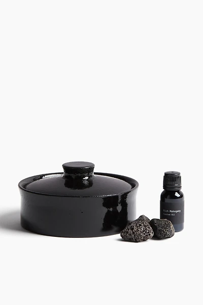 Diffuseur avec pierres de lave