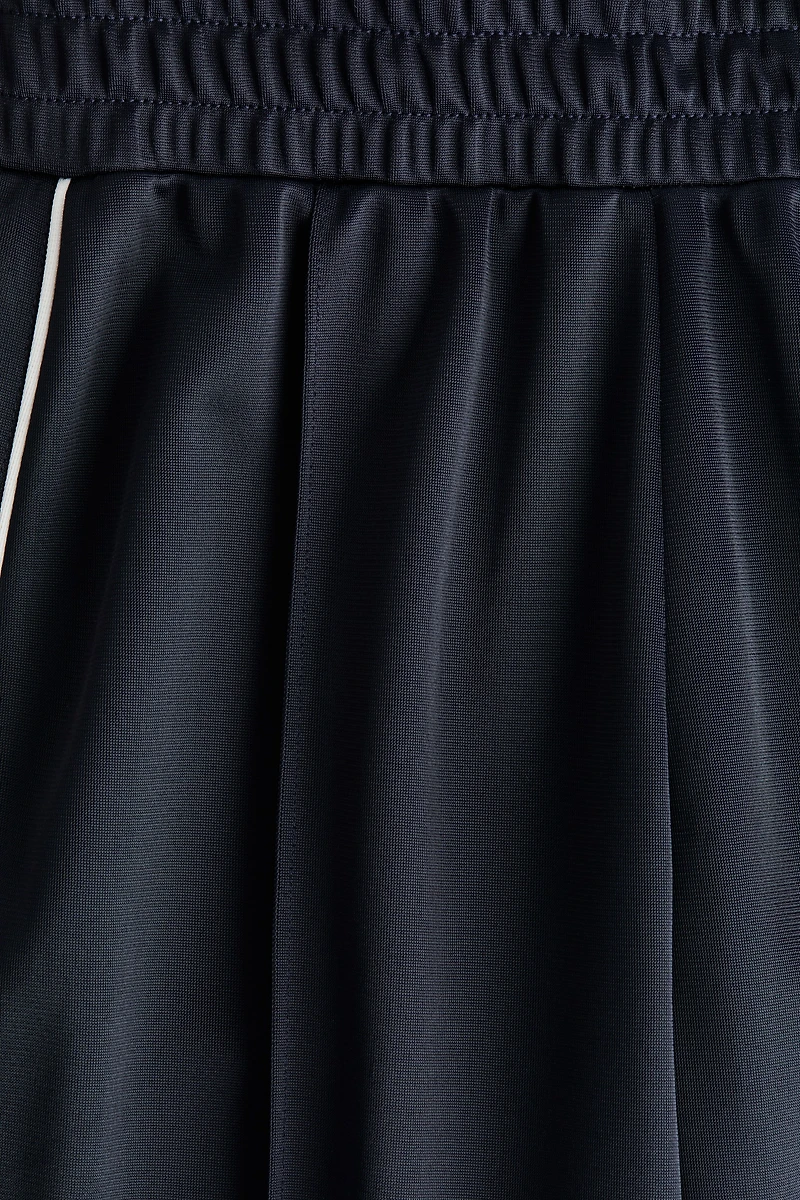 Wide-Leg Track Pants