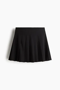 Pleated Mini Skirt