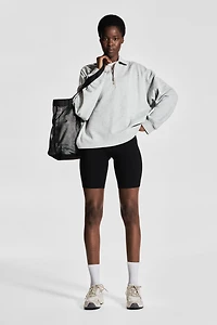 Sports Sweatshirt with Collar