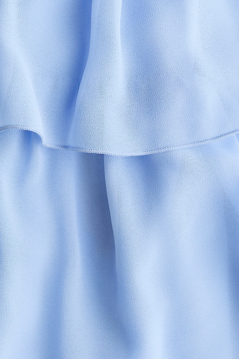 Tiered Chiffon Dress