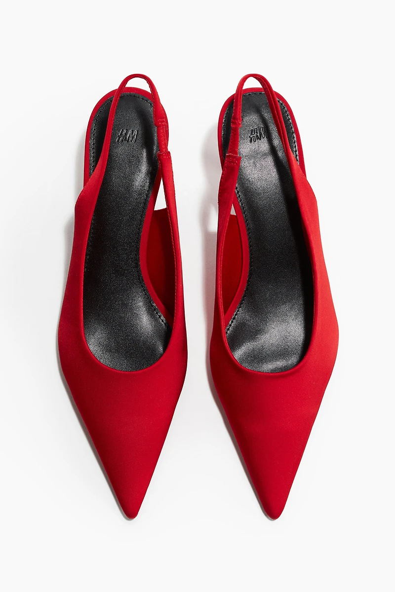 Pointed Slingbacks