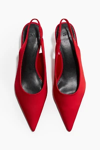 Pointed Slingbacks