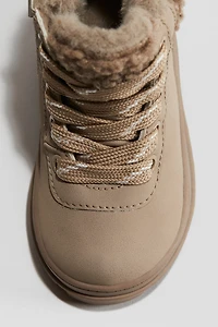 Bottines imperméables à lacets
