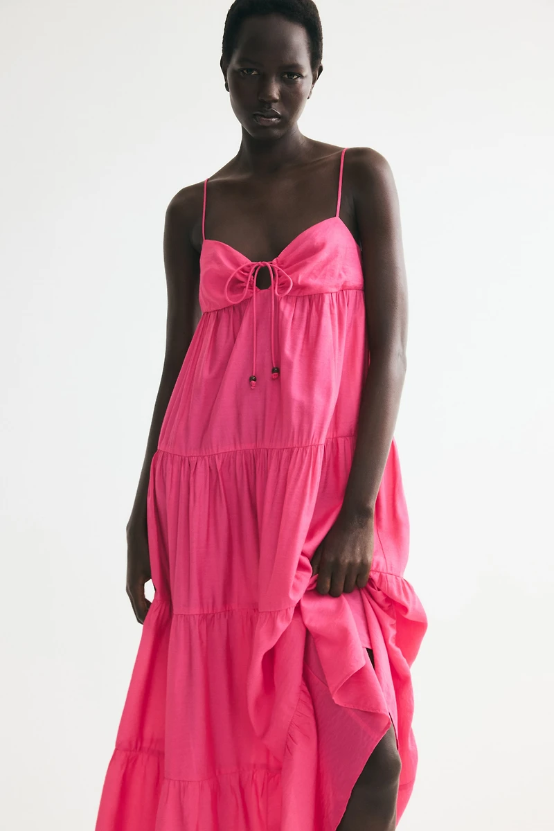 Tiered Strappy Dress