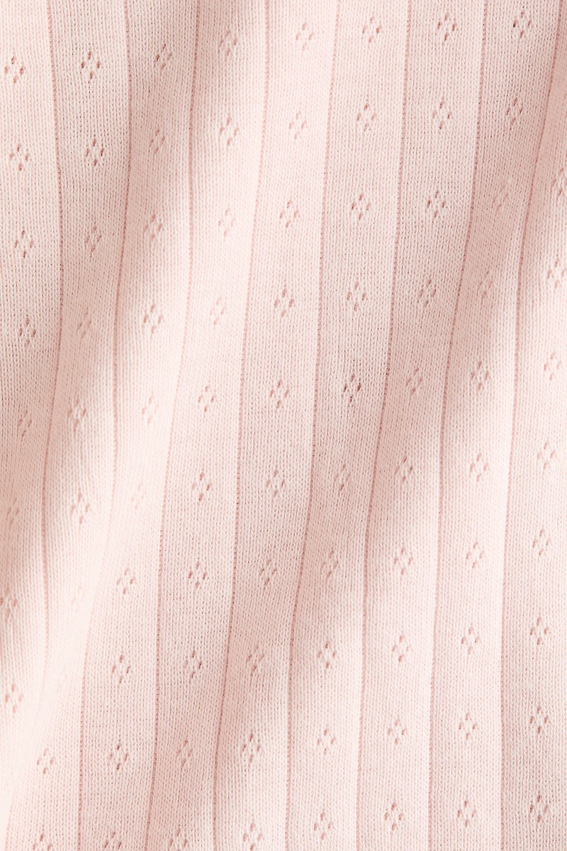 Cotton Pointelle Pajamas