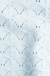 Pointelle-Knit Tank Top