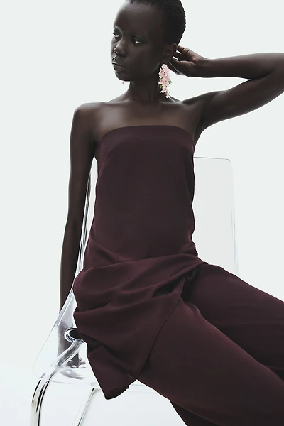 Asymmetric Bandeau Top