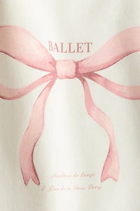 Sweatshirt Dress with Tulle Skirt