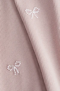 Embellished Cotton Top