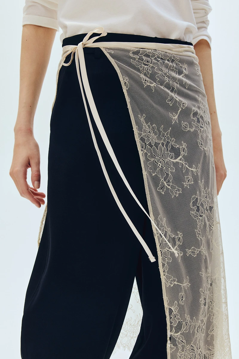 Lace Hip Scarf