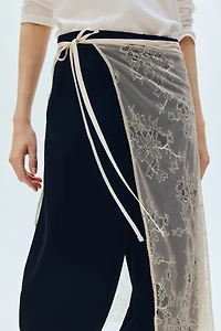 Lace Hip Scarf