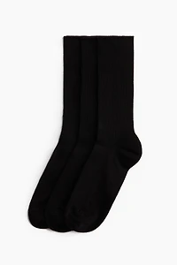 3-pack Ribbed Socks
