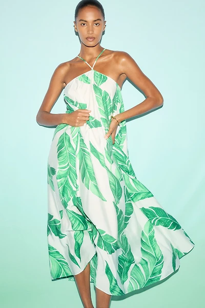 Robe à bretelles fines