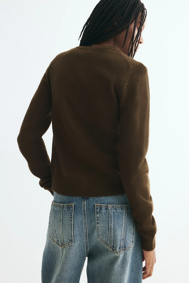 Gilet en tricot texturé