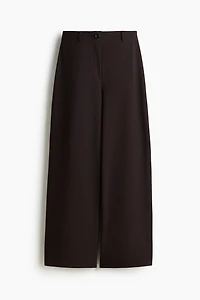 Wide-Leg Jersey Pants