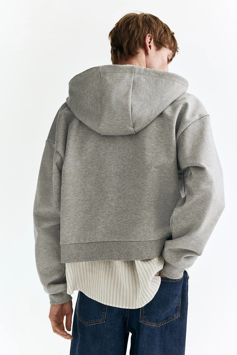 Oversized-Fit Hooded Jacket