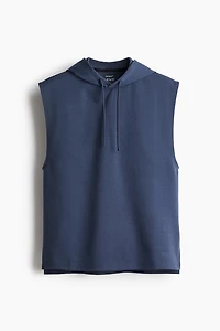 Regular-Fit Sleeveless Sports Hoodie with DryMove™