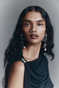 Draped One-Shoulder Top