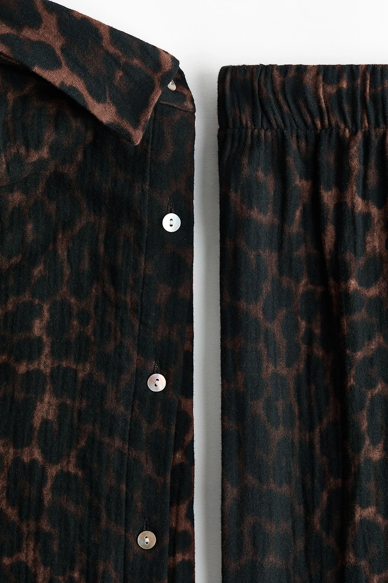 Cotton Muslin Pajamas