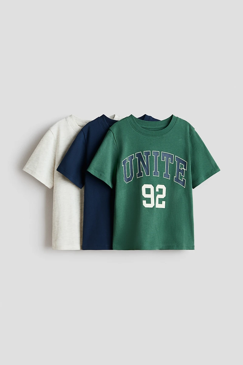 3-Pack Cotton T-Shirts