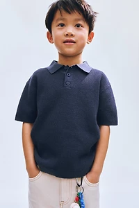 Cotton-Knit Polo Shirt