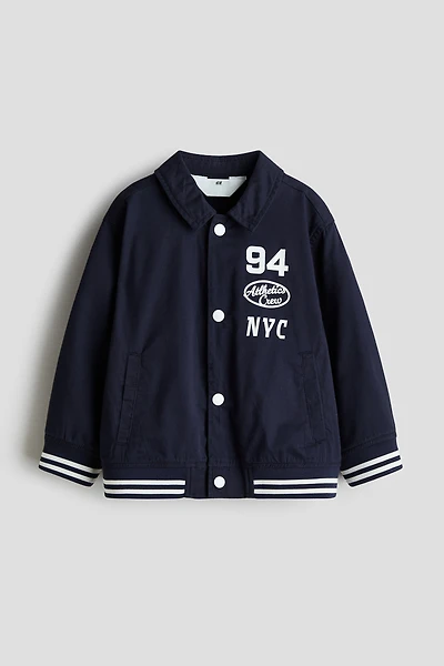 Twill Baseball Jacket