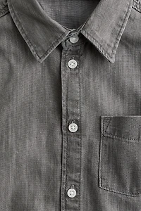 Cotton Denim Shirt
