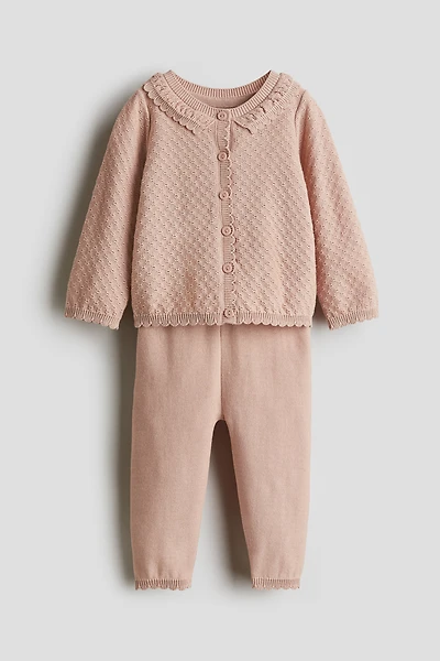 2-Piece Cotton-Knit Set