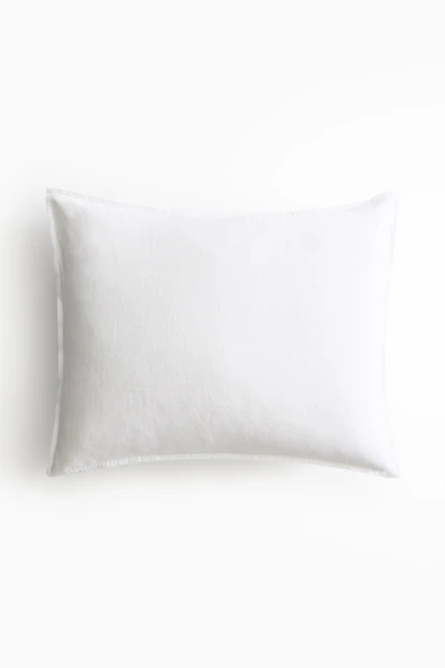 Washed Linen Pillowcase