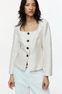 Square-Neck Jacket