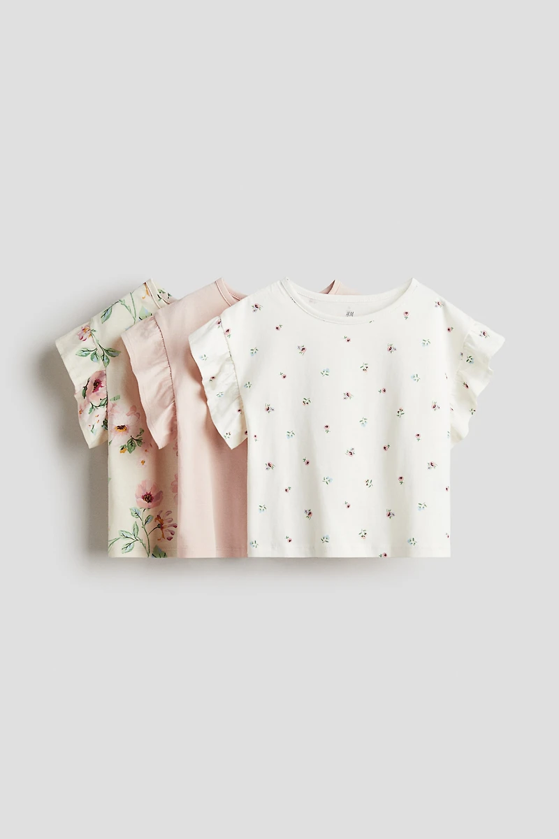 Lot de 3 hauts en coton