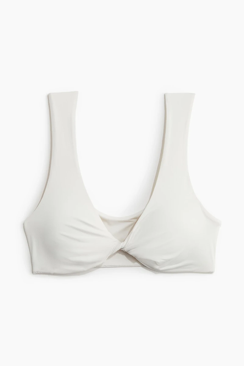 Soutien-gorge souple et réversible en microfibre