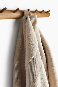 Serviette de bain en coton éponge doux