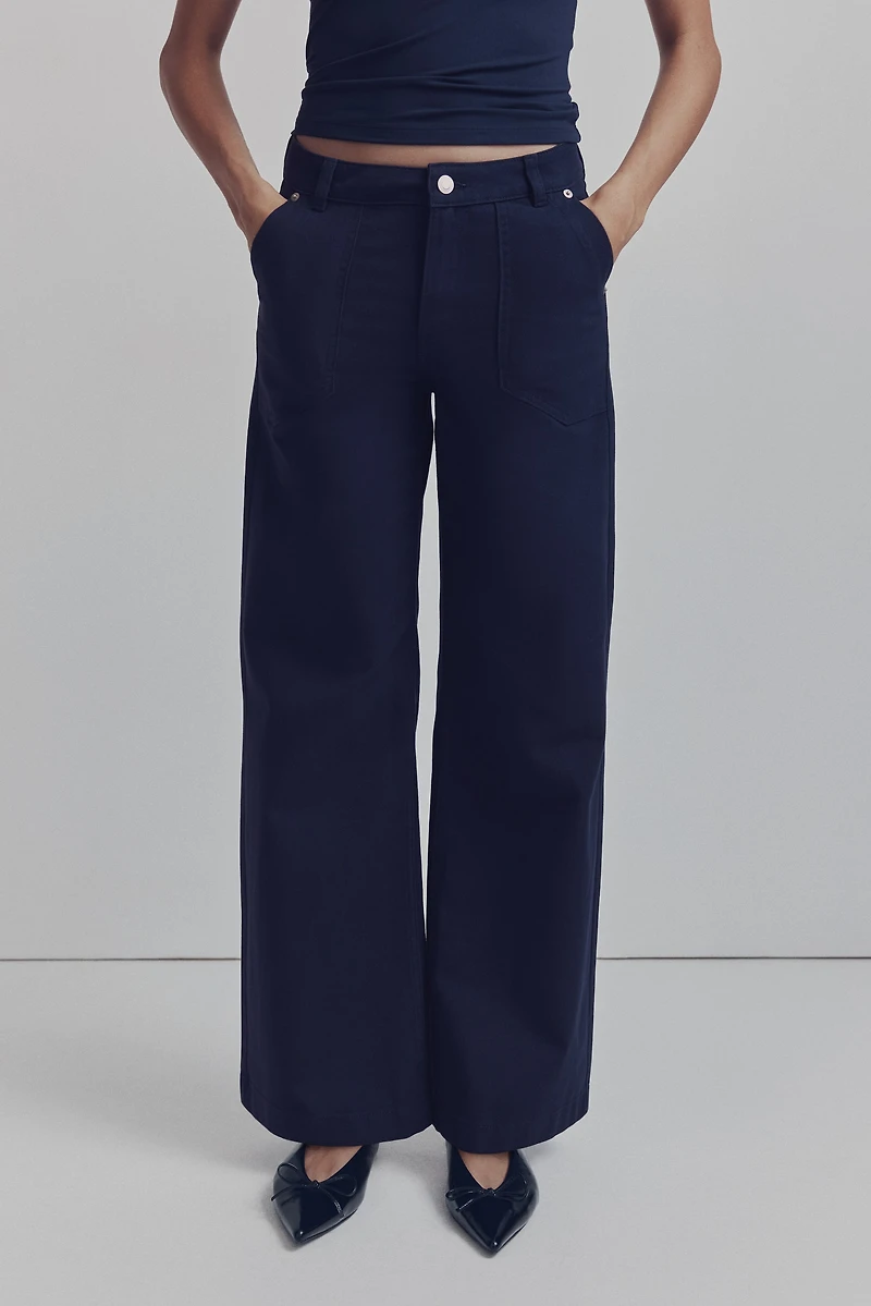 Cotton Twill Pants