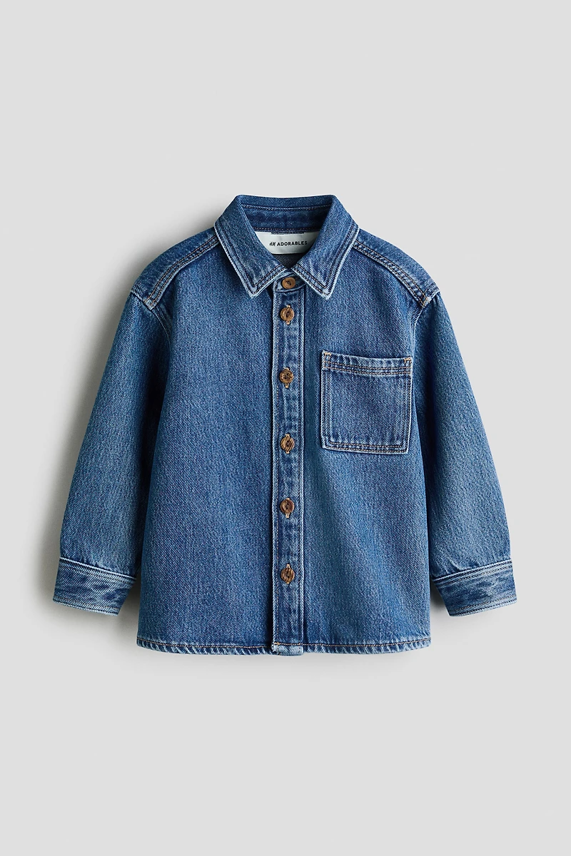 Surchemise en denim