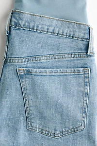 Jean droit MAMA près due corps taille haute