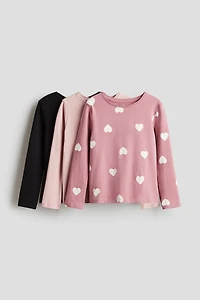 3-pack Long-sleeved Tops