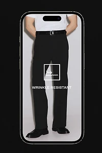 Loose-Fit Four-Way Stretch Chinos