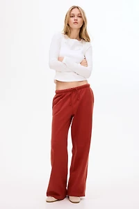Wide-leg Joggers